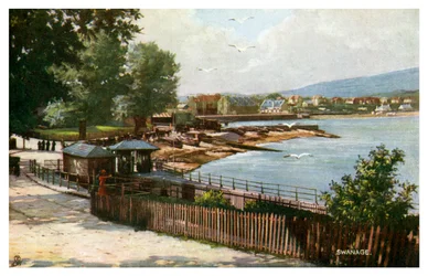 Swanage, Dorset, begin 20e eeuw