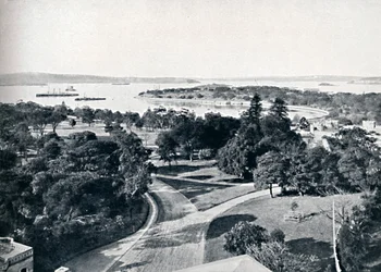 Sydney Harbour en Botanische Tuinen, ca. 1900