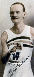 TW Green, langeafstandswandelaar, 1935