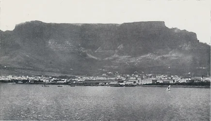 Tafelberg en Kaapstad, 1924