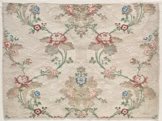 Taffeta Fragment, c. 1730