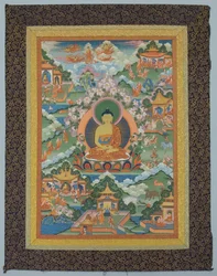 Tangka met Boeddha