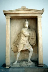 Tempelreplica van Aristonautes, Athene, 4e eeuw v.Chr.
