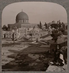 Tempelomheining, Jeruzalem, ca. 1900