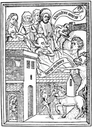 Verleiding tot hebzucht, ca. 1465, 1964