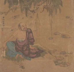 Tien Schilderijen van Luohans