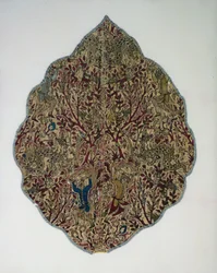 Tentpaneel van een drakendoder, 1550-1599