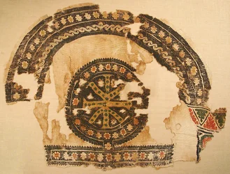 Textiel Fragment, Byzantijns