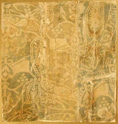 Textiel Fragment, Byzantijns, 8e eeuw