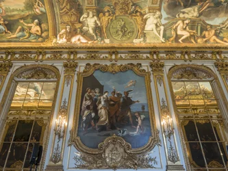 De ontvoering van Helene door Paris, kopie door de Louvre-werkplaatsen
