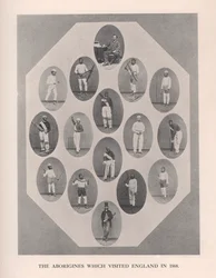 De Aboriginals die Engeland bezochten in 1868, 1912