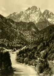 De Admonter Reichenstein, Nationaal Park Gesäuse, Stiermarken, Oostenrijk, circa 1935.