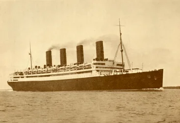 De Aquitania Cunard Line, 45.647 ton, ca. 1930