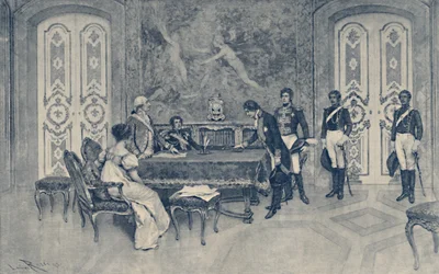 De arrestatie van Ferdinand, 1807, 1896