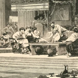 Het banket van Damocles, 1890