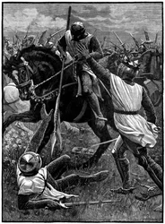De slag bij Evesham, 4 augustus 1265