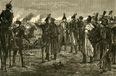 De Slag bij Leipzig, 1813, 1890