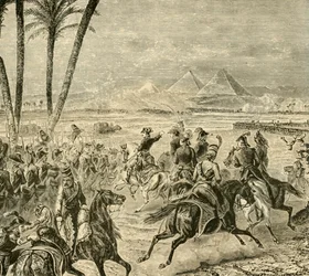De Slag bij de Piramides, 1798, 1890