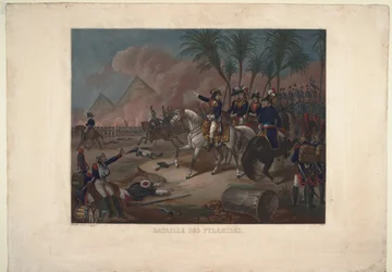 De slag bij de piramides, 1800