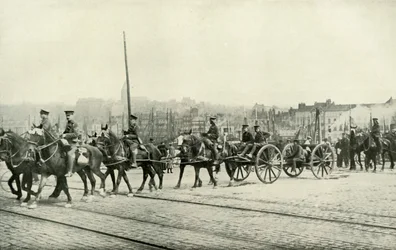 De Britse Expeditionaire Macht in Boulogne, 1919