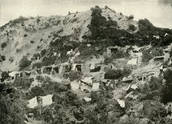De Britse Troepen op het Gallipoli-schiereiland