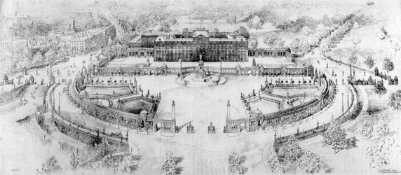 Het Buckingham Palace dat zal zijn, 1910