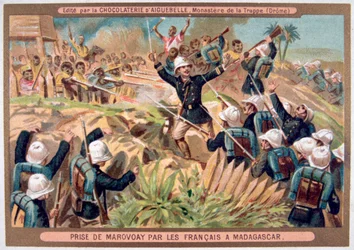 De verovering van Marovoay door de Fransen, Madagaskar, 19e-20e eeuw