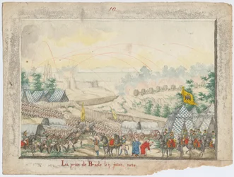 De verovering van het Brailov-fort op 7 juni 1828