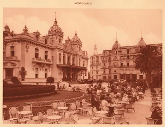 Het Casino en Hotel de Paris, Monte Carlo, 1930