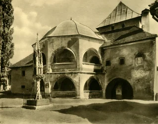 De kathedraal, Maria Saal, Karinthië, Oostenrijk, ca. 1935
