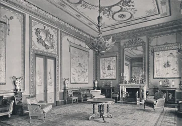 De Centrale Kamer, Buckingham Palace, Noordwesthoek, 1939
