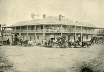 Het Club House Hotel, Narrabri, 1901