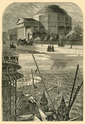 Het Colosseum in 1827