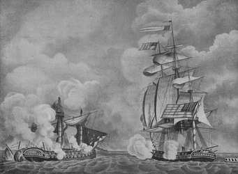 De Grondwet en de Guerriere, c1813