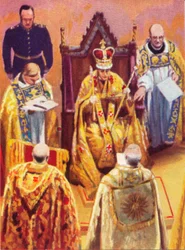 De kroning van koning George VI 1895-1952, 12 mei 1937