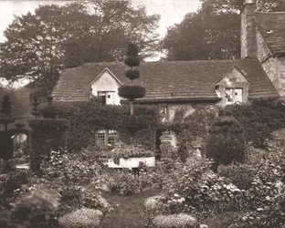 Het huisje bij Haddon Hall, Derbyshire, 1894