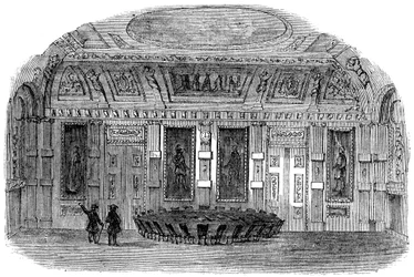 De Raadzaal in Den Haag, Nederland