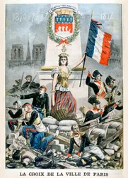 Het kruis van de stad Parijs, 1901