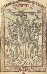 De kruisiging, ca. 1485