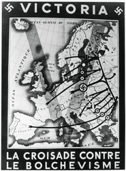 De Kruistocht tegen het Bolsjewisme, Vichy Franse propagandaposter, 1941