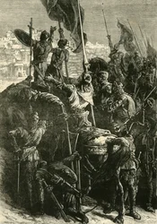 De Kruisvaarders voor Jeruzalem, 1099, 1890