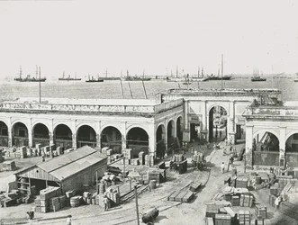 Het douanehuis, Veracruz, Mexico