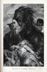 De Dood van Brunhilde, Brunehaut, 1882