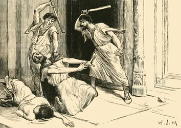 De dood van Tiberius Gracchus, 1890