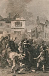 De dood van Wat Tyler, 1381, 19e eeuw