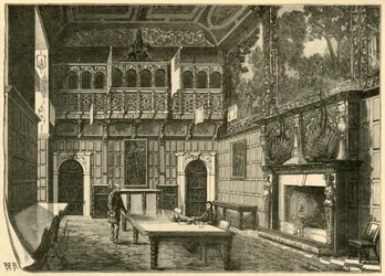 De eetzaal, Hatfield, 1898