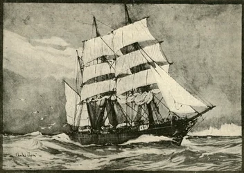 De Ontdekking Onder Volle Zeilen, 1901