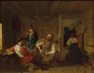 De Dambordspelers, Eind 19e eeuw