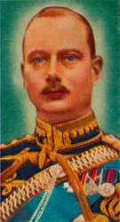 De hertog van Gloucester in het uniform van een kapitein van de 10e Royal Hussars, 1935