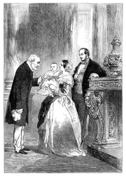 De hertog van Wellington in Windsor Castle, ca. 1840s, 1900